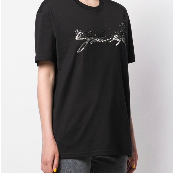 NWT 💯% Authentic GIVENCHY beaded embroidered t-shirt - Picture 3 of 8